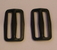 50mm Black Plastic Tri Glide Buckles x 10