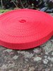 15mm Webbing Red Quality in 100 metres length