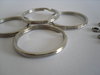 25mm Round Split Rings For Key Rings Bags Purses x 10