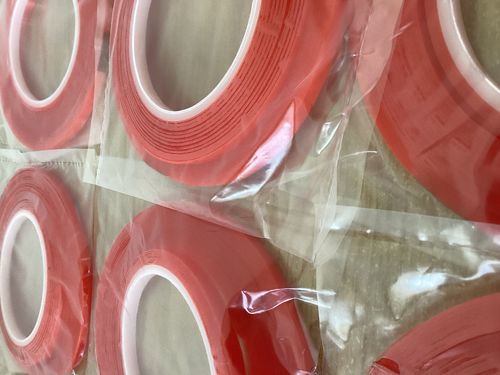 FACTORY SECONDS 50 Metre Transparent Double Sided Polyester Tape 6mm